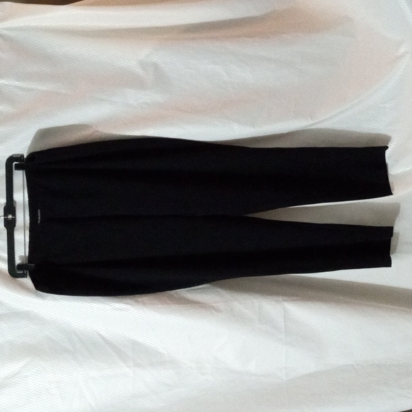 Eileen Fisher Double Knit Sleek Slim Pant 3X Black NWT - Picture 1 of 14